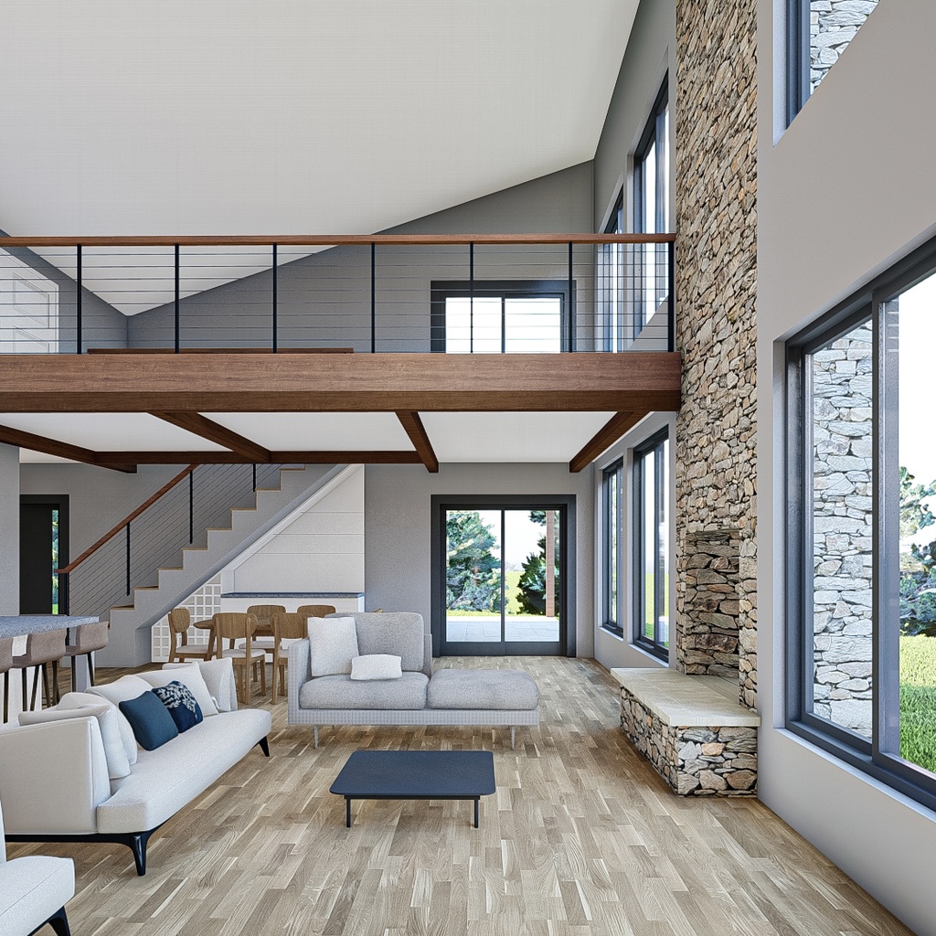 Lakeside home design by 1212 Architects / Cinda Lester. Here are 4 things to consider when designing your lakeside dream home in Illinois and Wisconsin, or elsewhere.